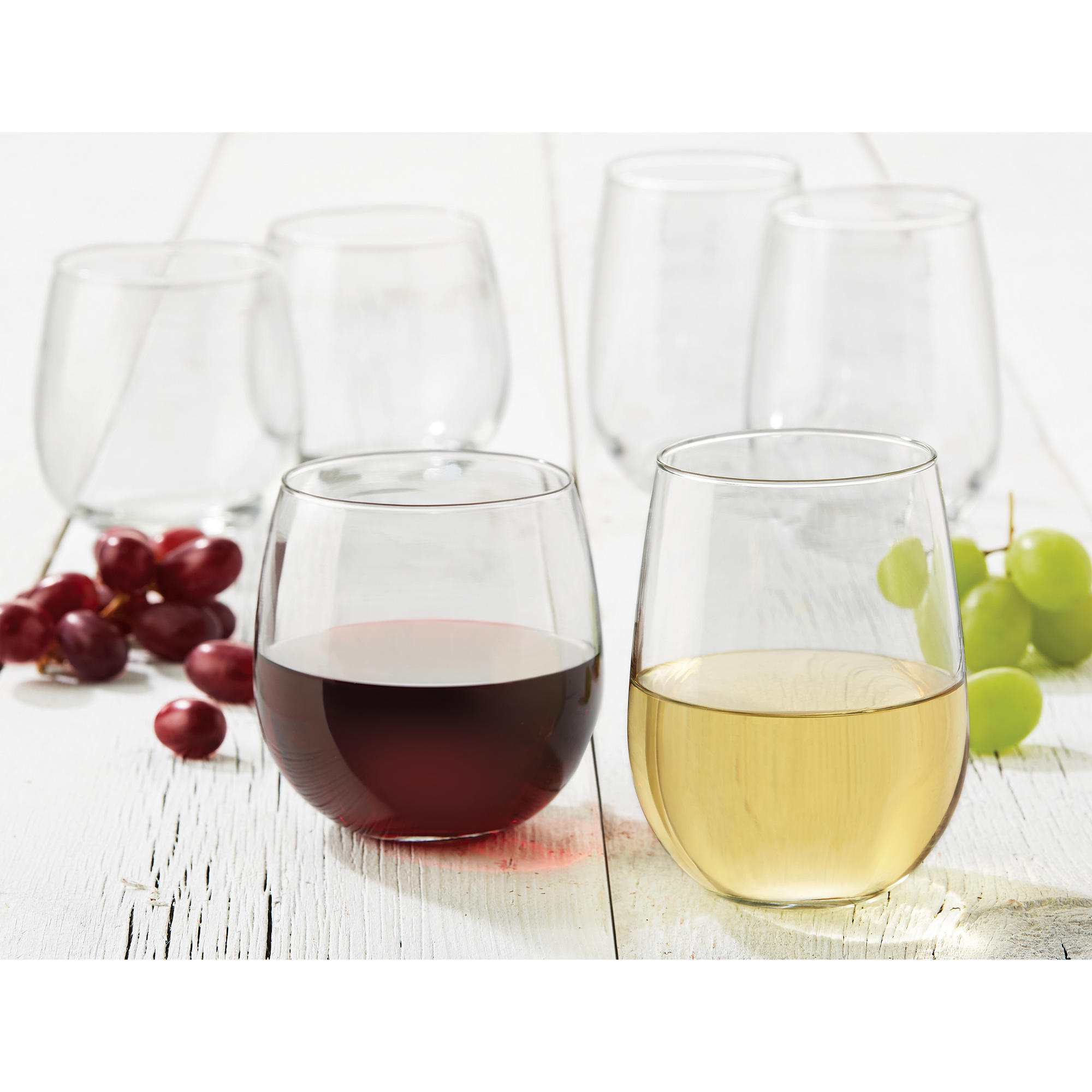 Find The Mega Pack 12 Count Stemless Wine Gl Set By Libbey At Libbey Stemless Wine Set